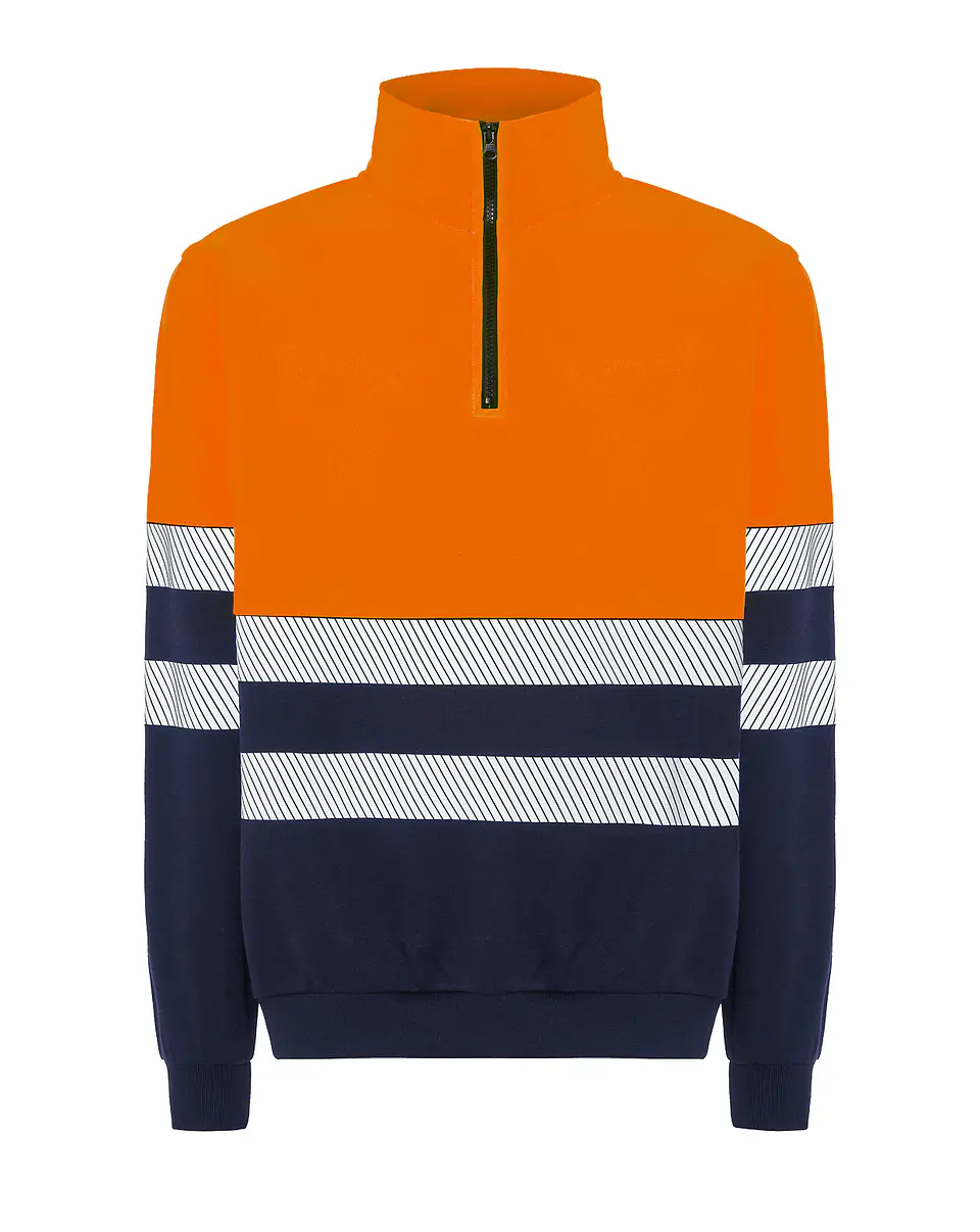 Sudadera Media Cremallera — Sem Personalização 4