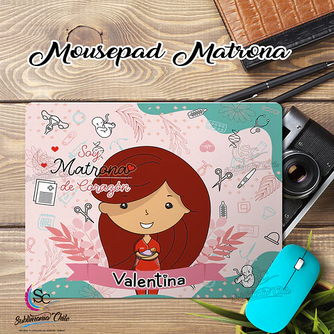 Matrona Pelo Largo Rojo. M1