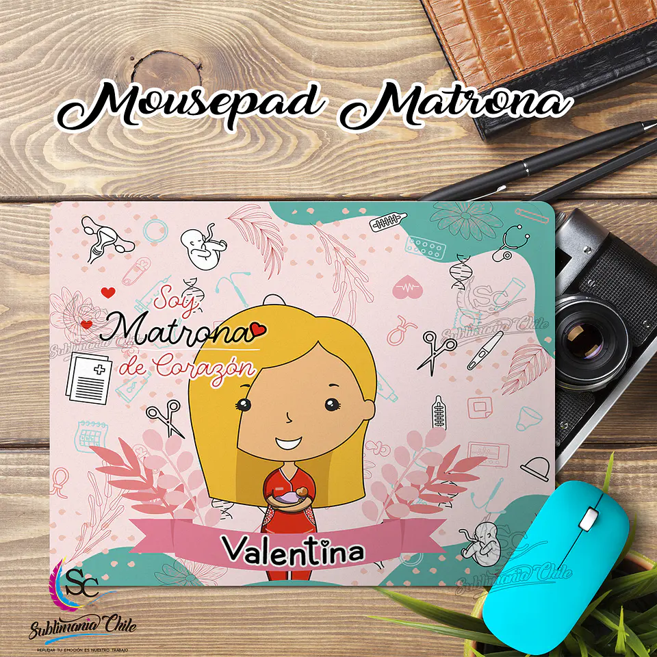 Matrona Pelo Liso Rubio. M1 1