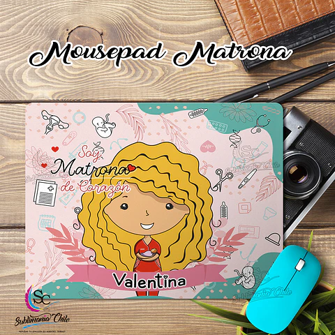 Matrona Pelo Ondulado Rubio. M1