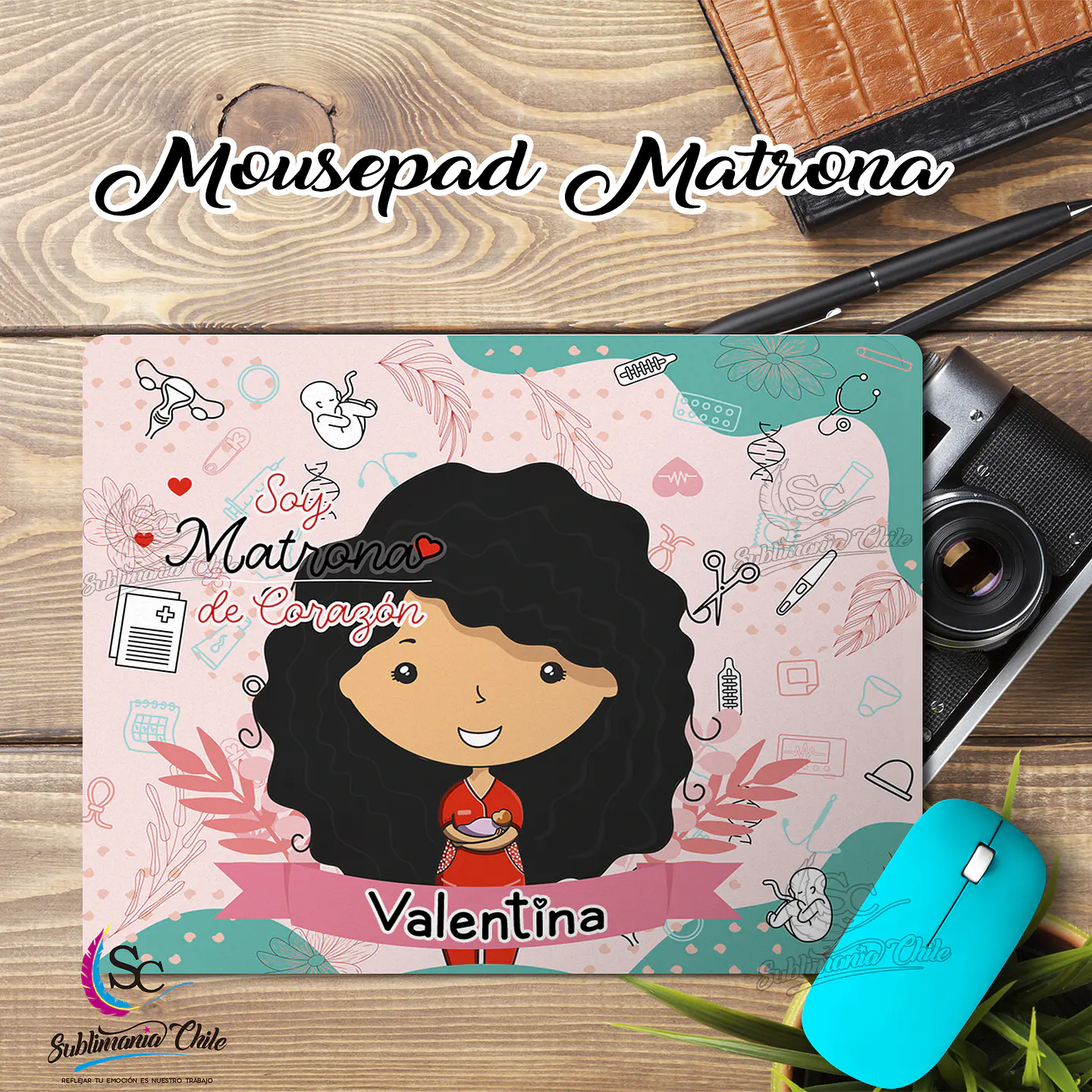 Matrona Pelo Ondulado Negro. M1 1