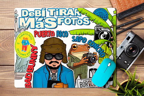 Mousepad Bad Bunny. Mod. 1