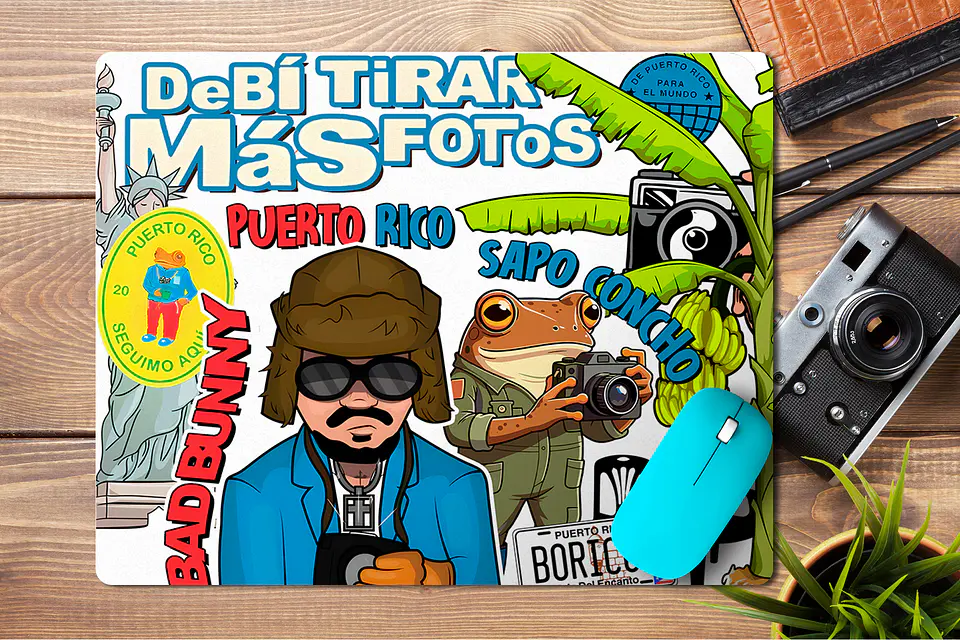 Mousepad Bad Bunny. Mod. 1 1