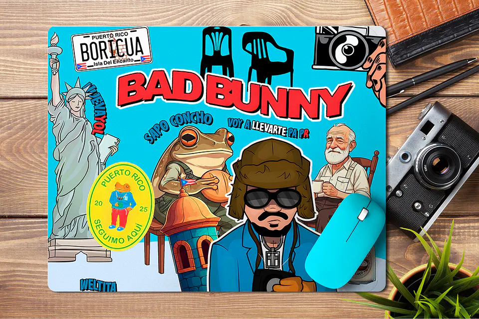 Mousepad Bad Bunny. Mod. 2 1