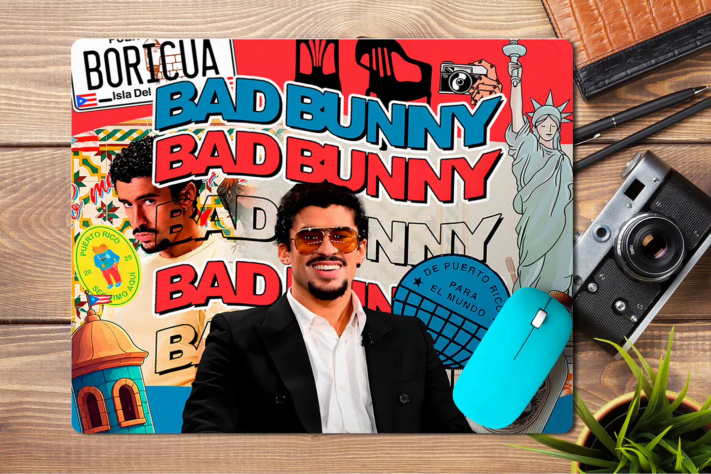 Mousepad Bad Bunny. Mod. 4 1