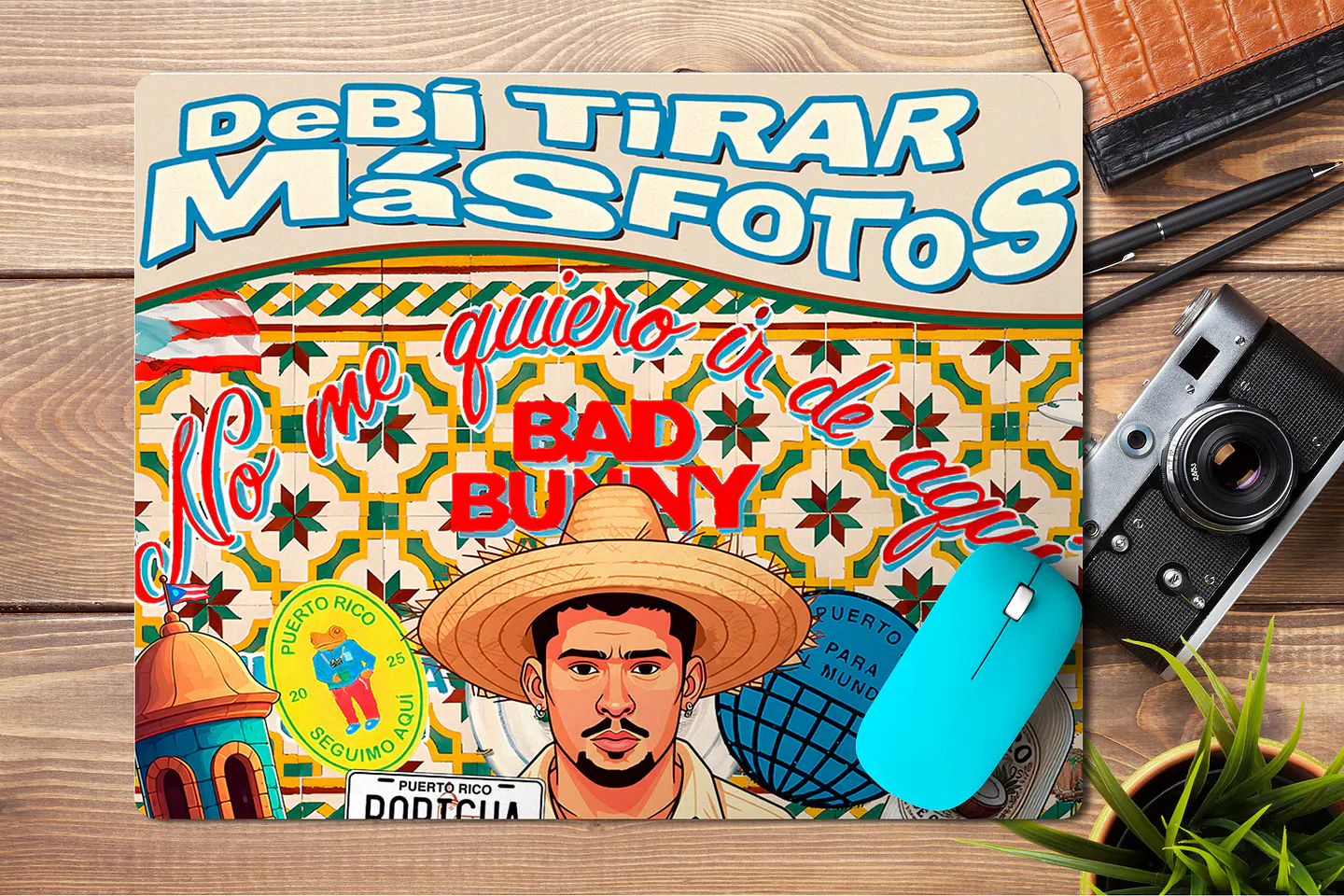 Mousepad Bad Bunny. Mod. 5 1