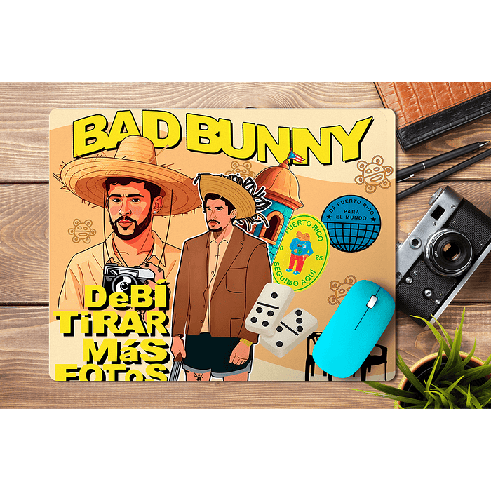 Mousepad Bad Bunny. Mod. 7