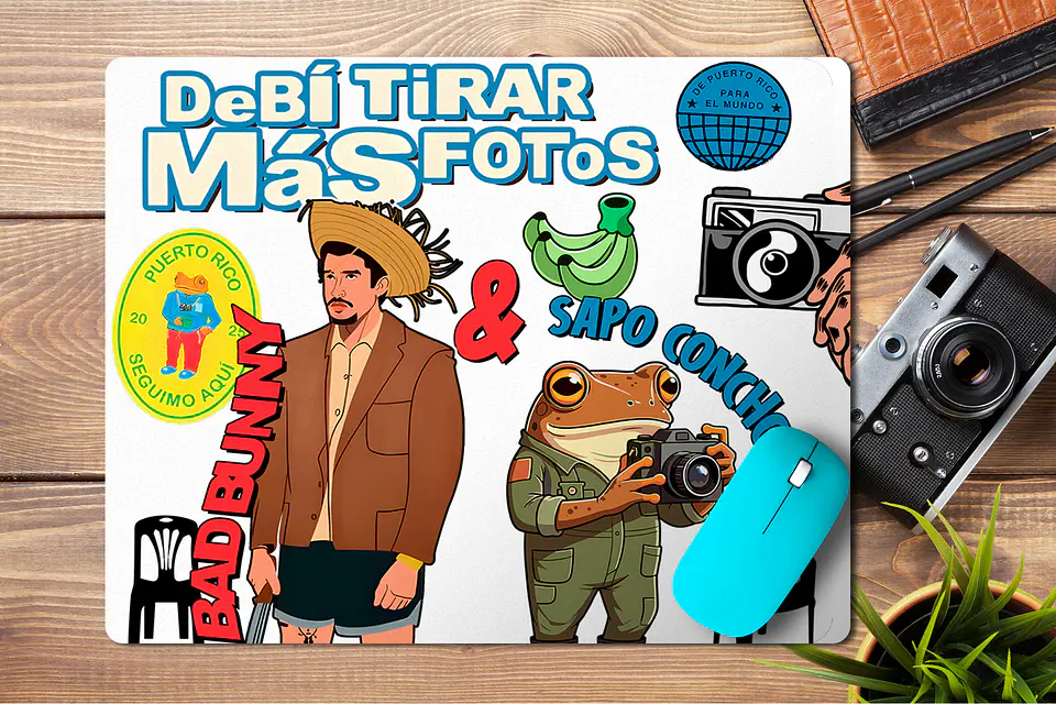 Mousepad Bad Bunny. Mod. 8 1