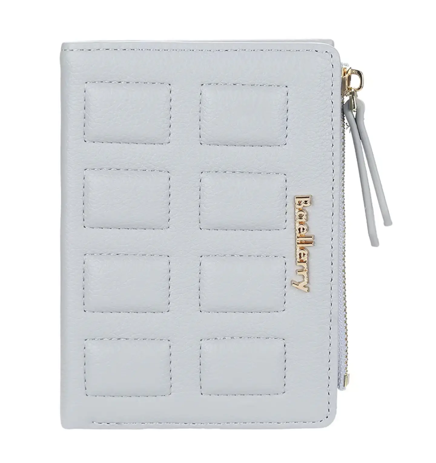 Billetera mujer con monedero y  cierre  6