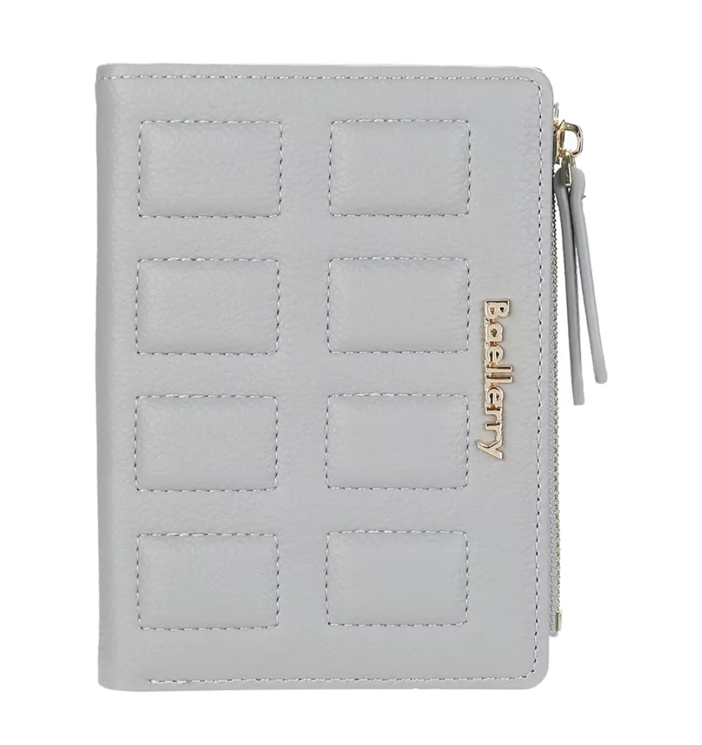 Billetera mujer con monedero y  cierre  7