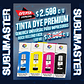 Tinta generica, universal dye premium para impresora de uso comun botella con boca de relleno facil - Miniatura 1