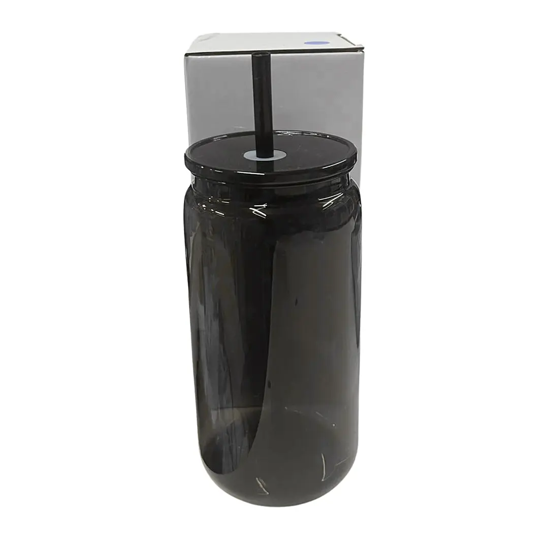 Vaso acrilico de colores con tapa y bombilla para poner dtf uv o vinilo decorativo 16oz 450 ml 2
