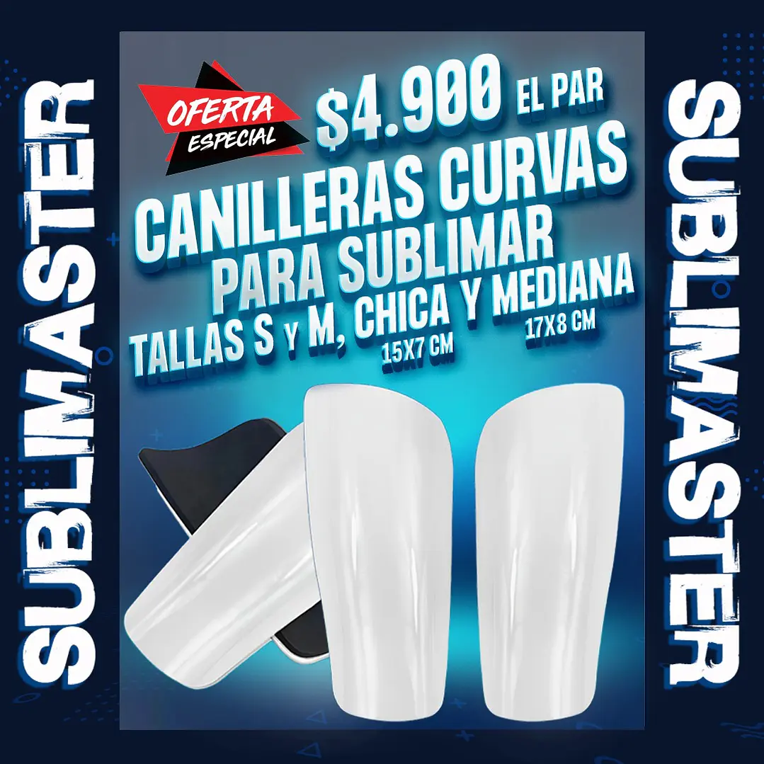 Canillera curva para sublimar dos tamaños 1
