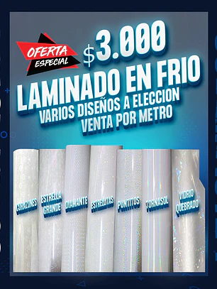 Laminado en frio venta por metro de 60 cm de ancho
