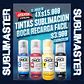 Tintas de sublimacion calidad premium boca relleno facil 100ml cada color, oferta juego completo de 4  - Miniatura 1
