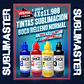 Tintas de sublimacion calidad premium 100ml juego de 4 - Miniatura 1
