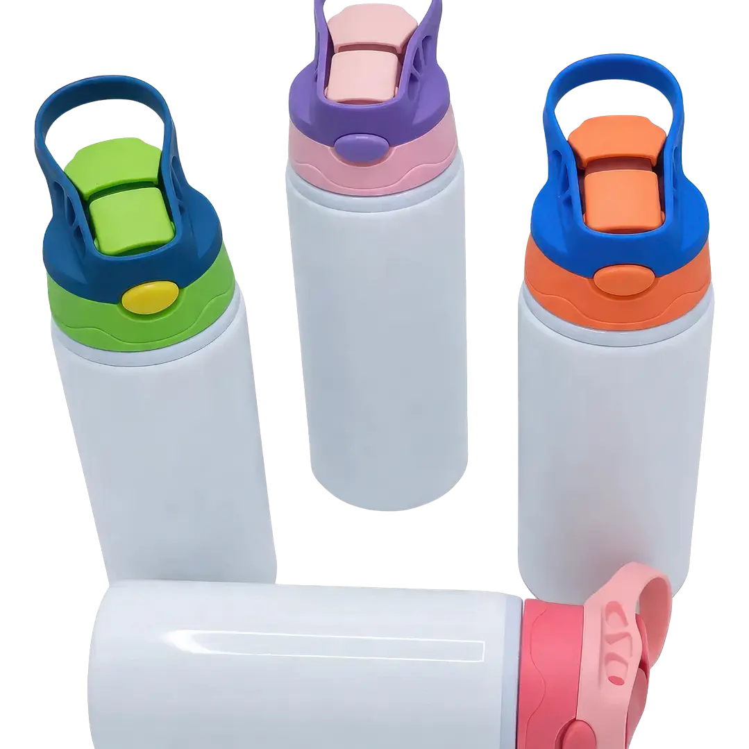 Botella chupetera sublimable para niños 600 ml precio por mayor de 10 y 12 unidades 7