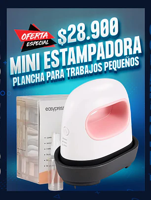 Mini plancha estampadora 