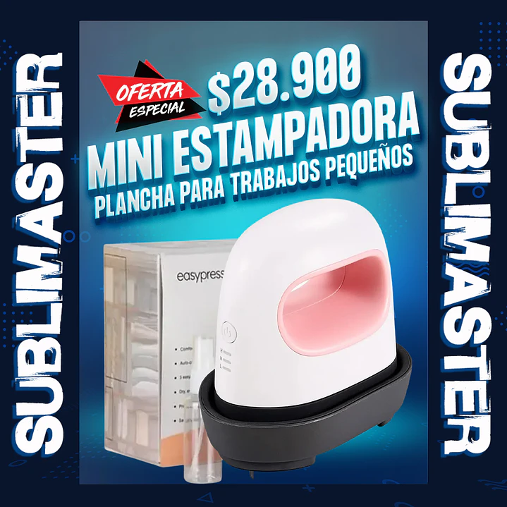 Mini plancha estampadora  1