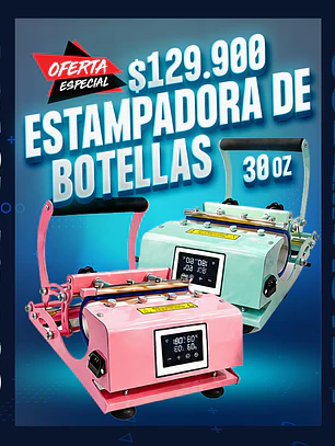 Estampadora de Botellas 30oz