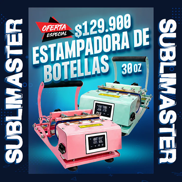 Estampadora de Botellas 30oz 1