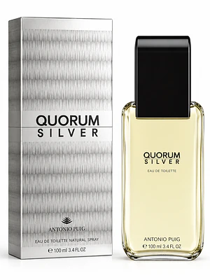 Quorum Silver Antonio Puig Edt 100 ml