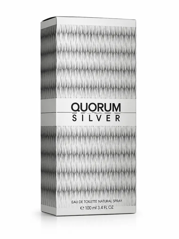 Quorum Silver Antonio Puig Edt 100 ml 3