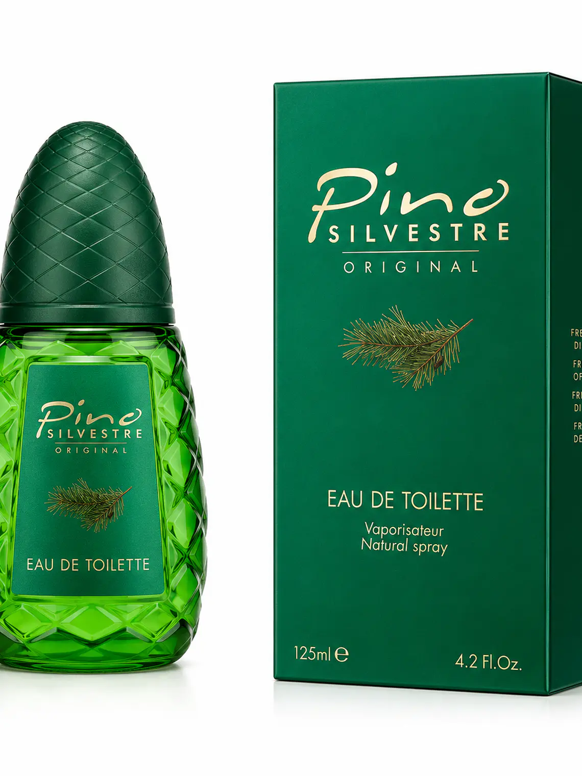 Lino Vidal Pino Silvestre Eau De Toilette Hombre 125ml Spray Amaderado 3