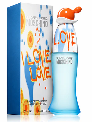 Moschino I Love Love Eau De Toilette 100 ml Para Dama