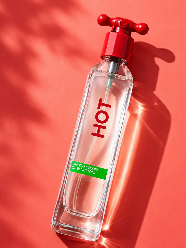 Benetton Hot 100 Ml Edt Para Mujer 4