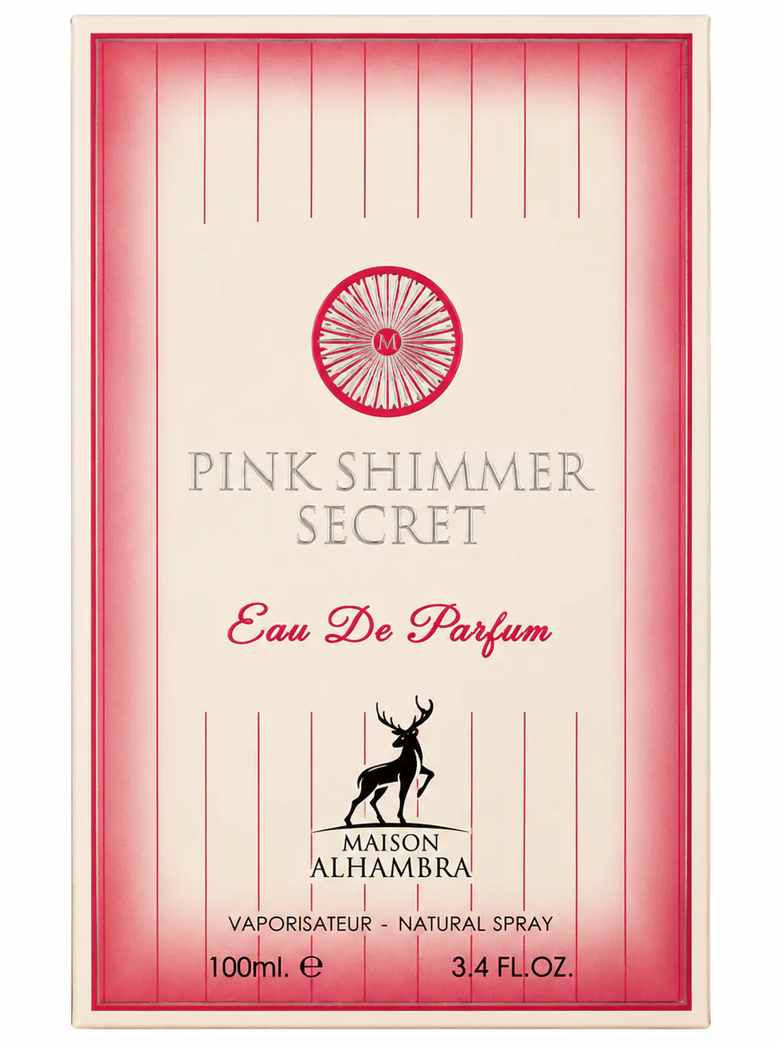 Maison Alhambra Pink Shimmer Secret Edp 100 ml Para Dama 4