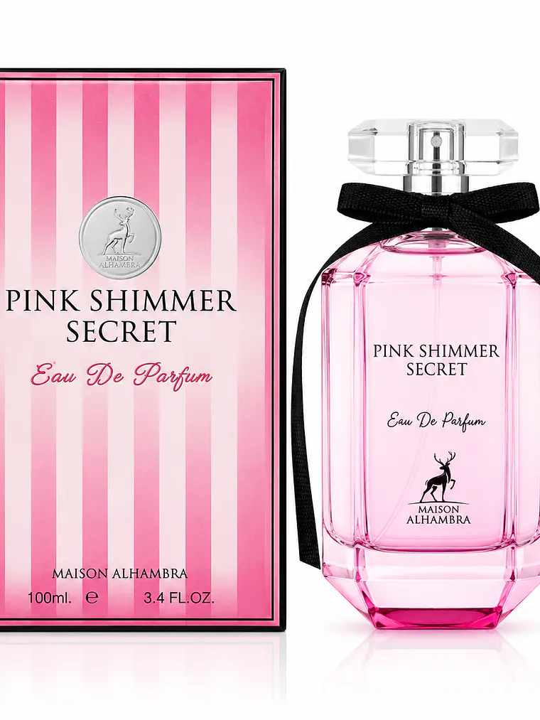 Maison Alhambra Pink Shimmer Secret Edp 100 ml Para Dama 1