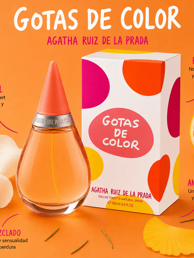 Agatha Ruiz De La Prada Gotas De Color Edt 100 Ml 3