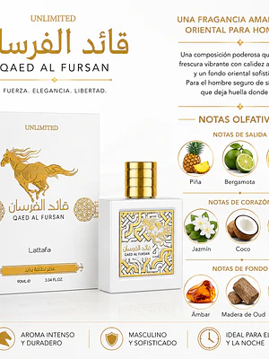 Lattafa Qaed Al Fursan Unlimited 90 Ml Edp