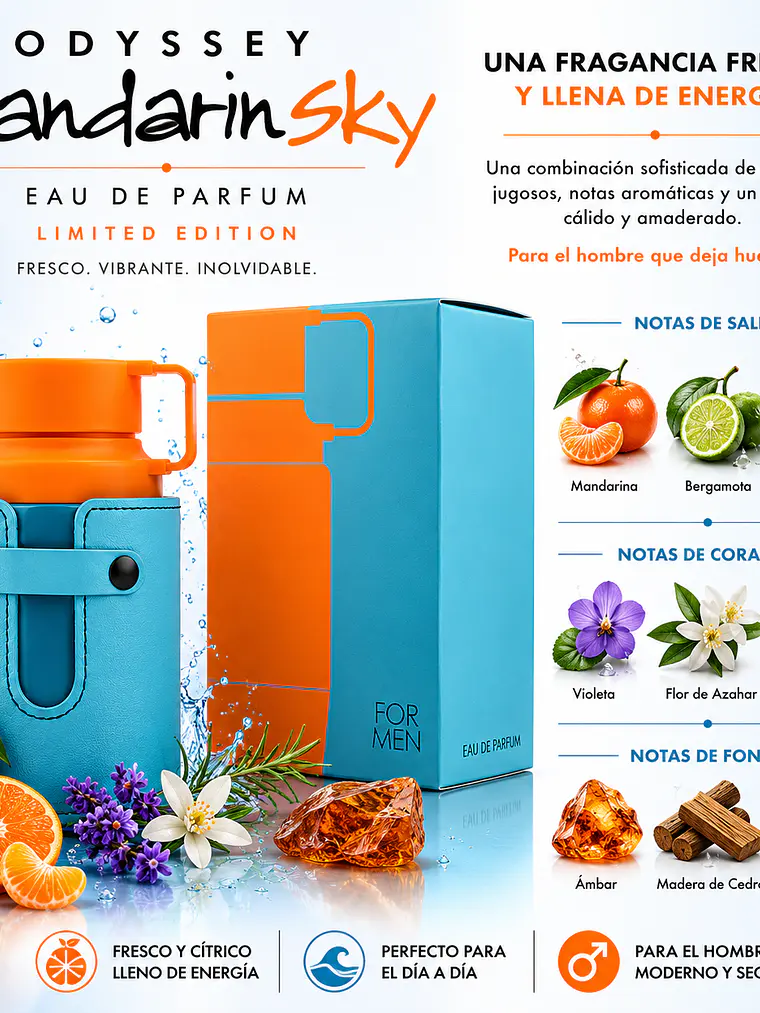 Armaf Odyssey Mandarin Sky 100 Ml Edp 5