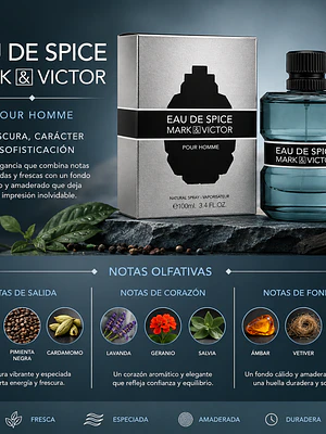 Fragrance World Eau De Spice Mark & Victor Edp 100ml