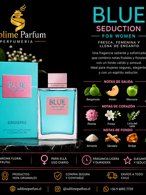 Blue Seduction Woman 200ml Edt Antonio Banderas
