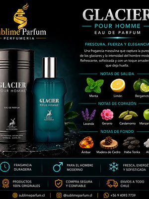 Maison Alhambra Glacier Pour Homme 100ml Men
