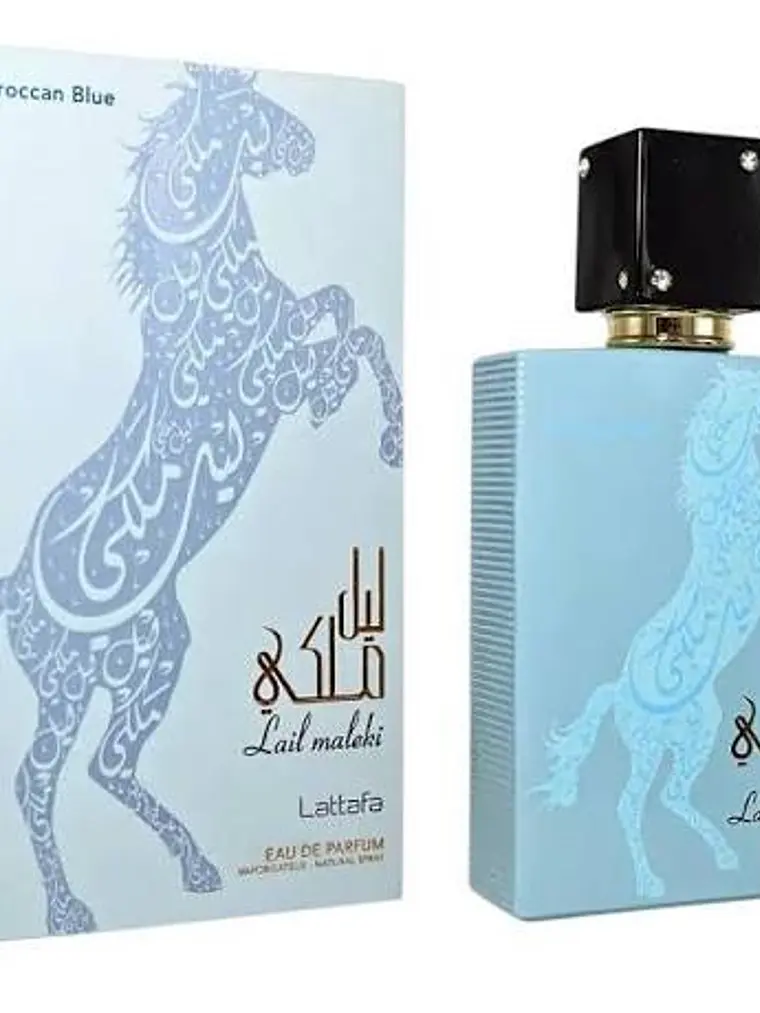 Lattafa Lail Maleki Moroccan Blue 100 Ml Unisex 1