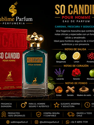 Maison Alhambra So Candid Pour Homme Edp 100ml Hombre