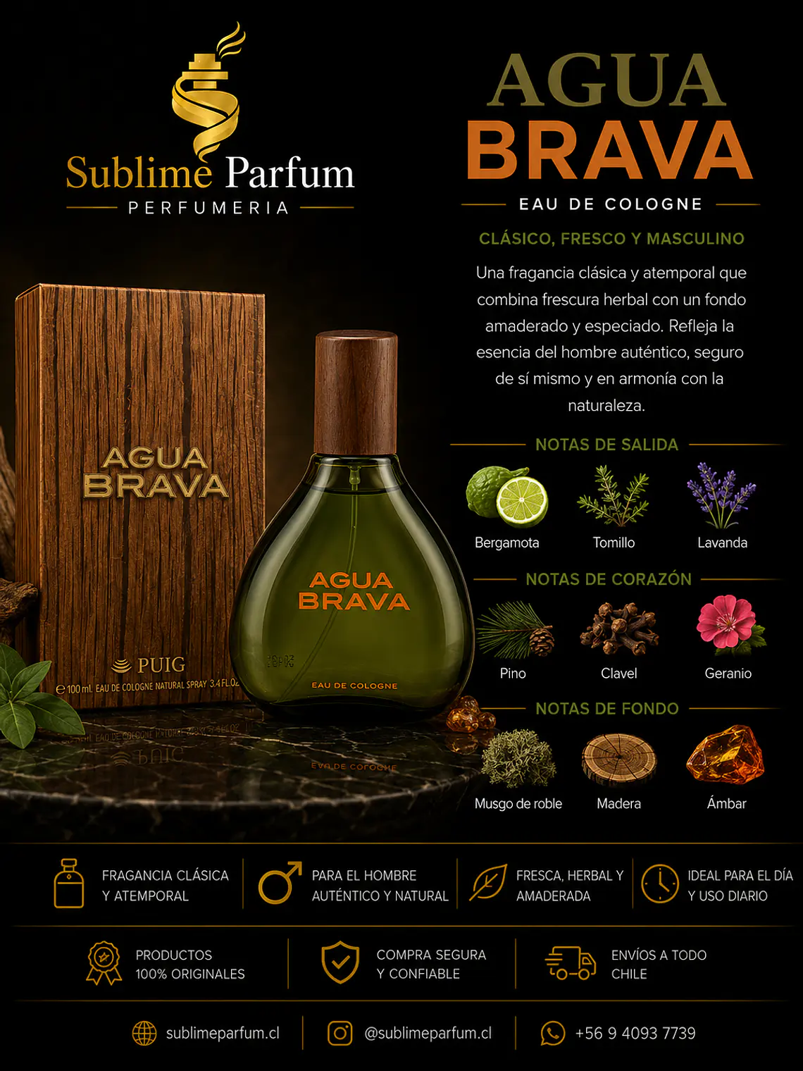 Antonio Puig Agua Brava Men Edc 100 Ml Cologne 2