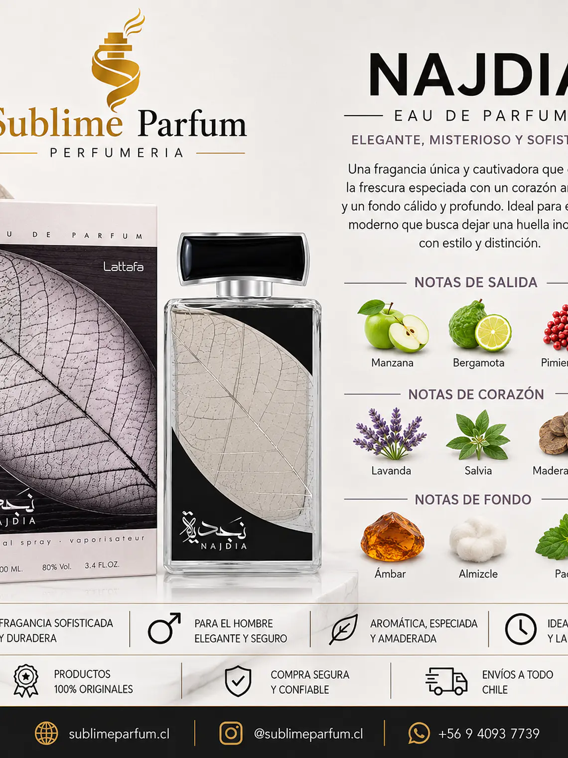 Lattafa Najdia 100ml Edp  2