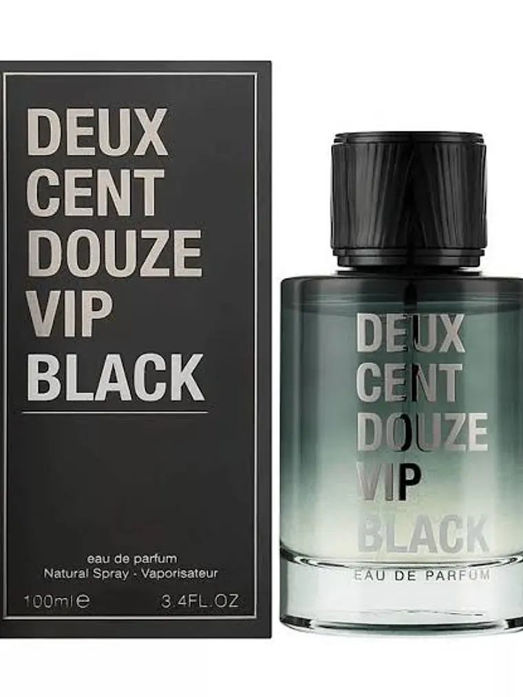 Fragrance World Deux Cent Douze Vip Black 100 Ml 1