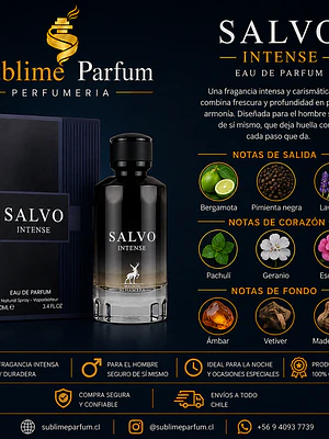 Maison Alhambra Salvo Intense Hombre 100 Ml Edp