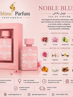 Lattafa Badee Al Oud Noble Blush Edp 100 Ml Para Dama