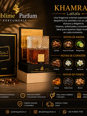 Lattafa Khamrah Edp 100 Ml