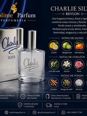 Charlie Silver 100 Ml Para Dama