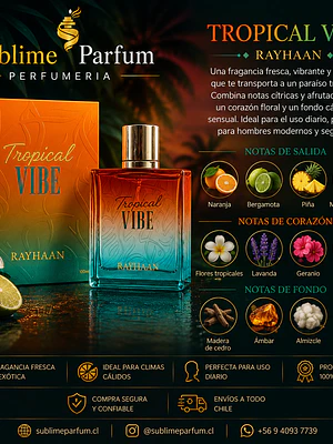 Rayhaan Tropical Vibe Edp 100ml Unisex