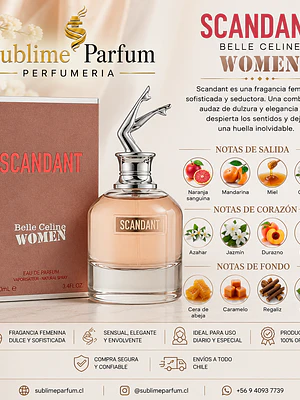 Fragrance world Scandant Belleceline Edp 100 Ml Mujer
