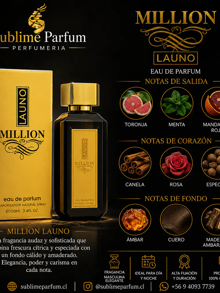 Fragrance World La Uno Million Edp 100mi Para Hombre 2